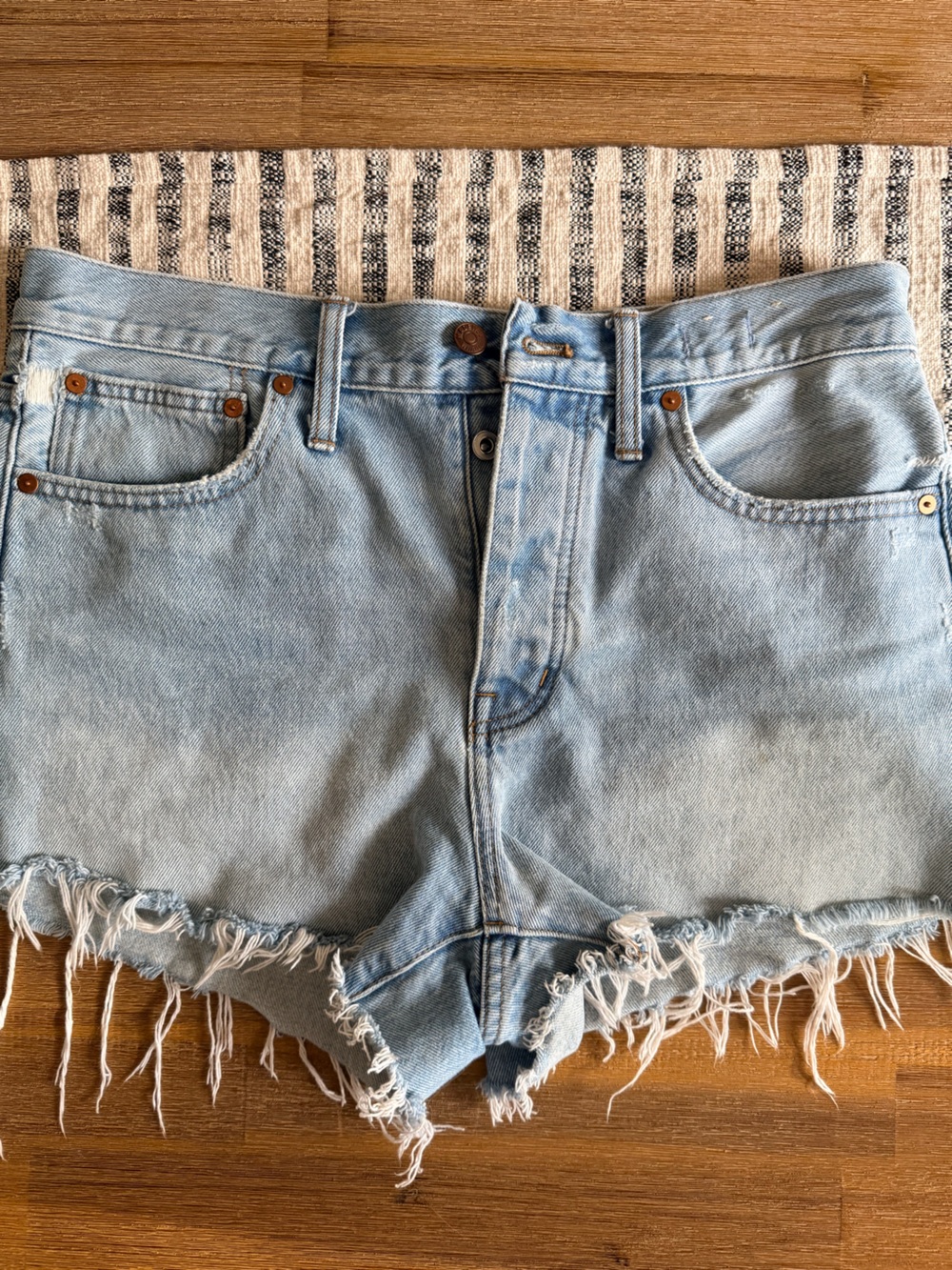 Madewell Relaxed Denim Shorts